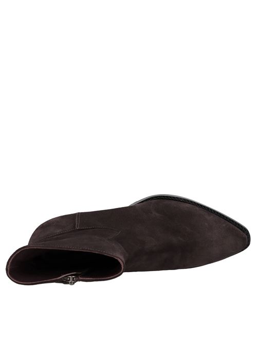Stivaletti  in camoscio DRIES VAN NOTEN | WW202/051/H50 QU104PURPLE
